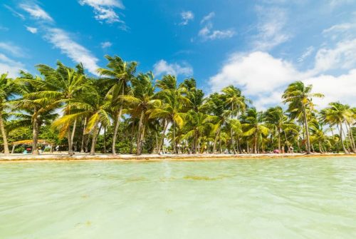 Quelle est la mer qui borde la Guadeloupe ?