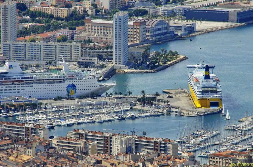 Agrandissement des quais de croisière à Toulon pour les croisiéristes