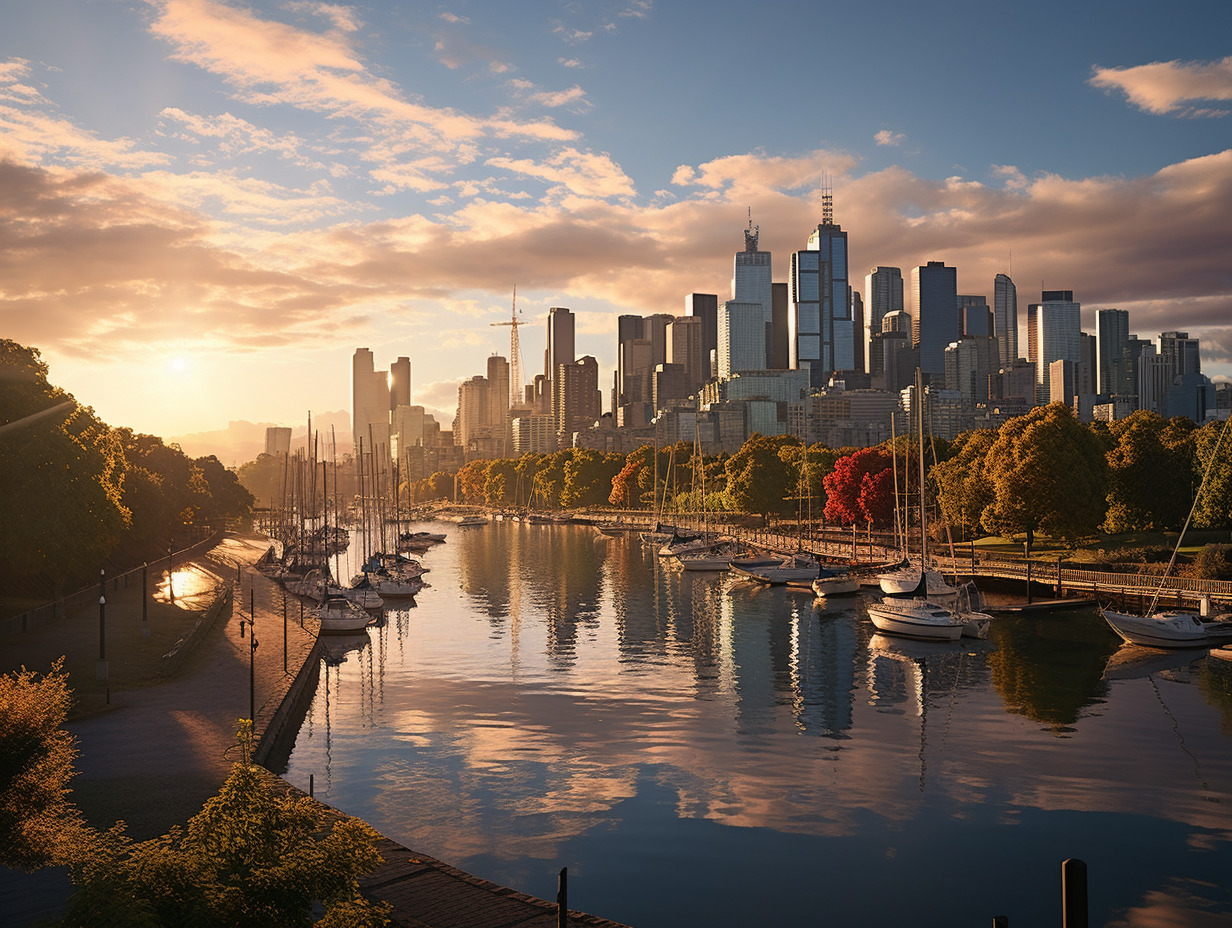 melbourne skyline