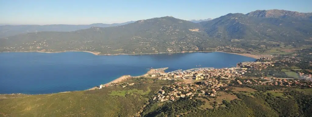 Le golfe du Valinco et Propriano