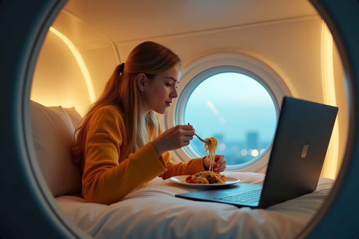 Manger à l’intérieur d’un hôtel capsule : conseils et expériences