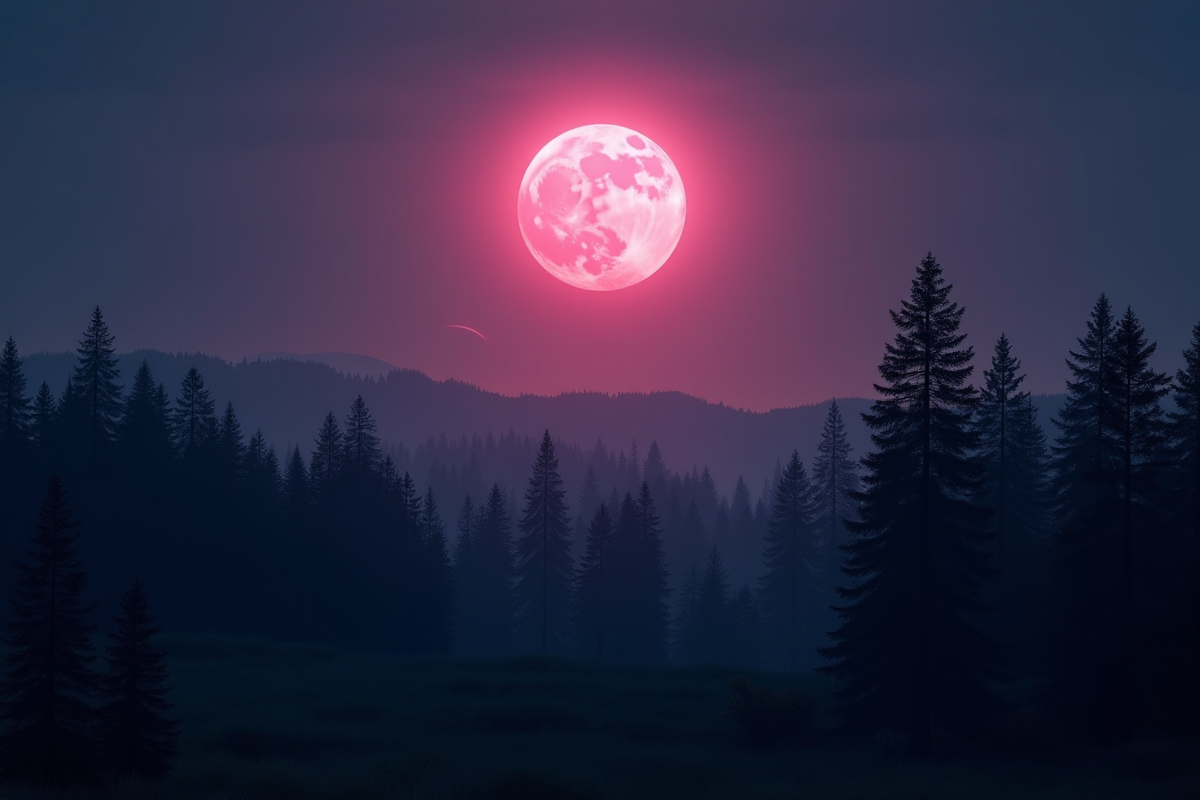 Lune rose : explication et signification de ce phénomène naturel