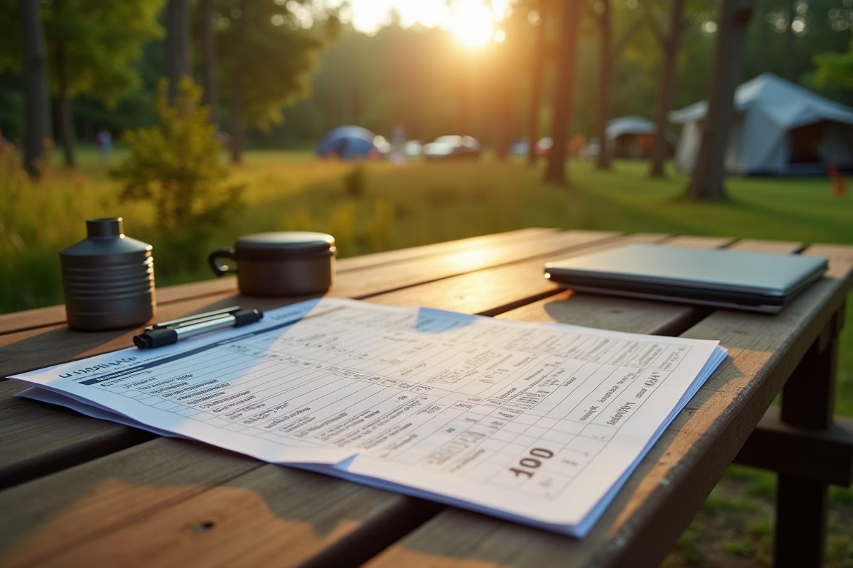 camping tarif