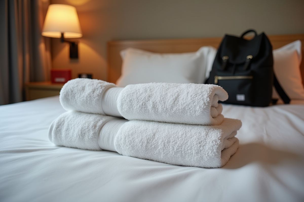 Serviette en auberge : dois-je apporter la mienne ?
