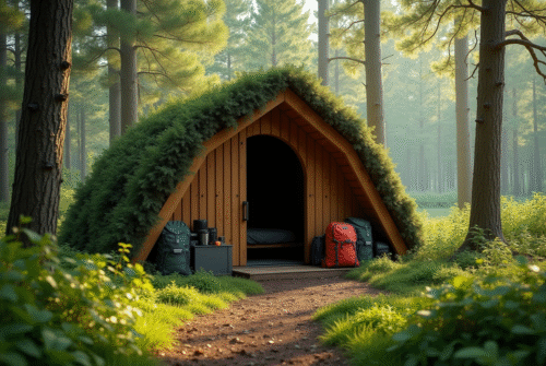 Construire l’abri idéal en forêt : les astuces simples à connaître