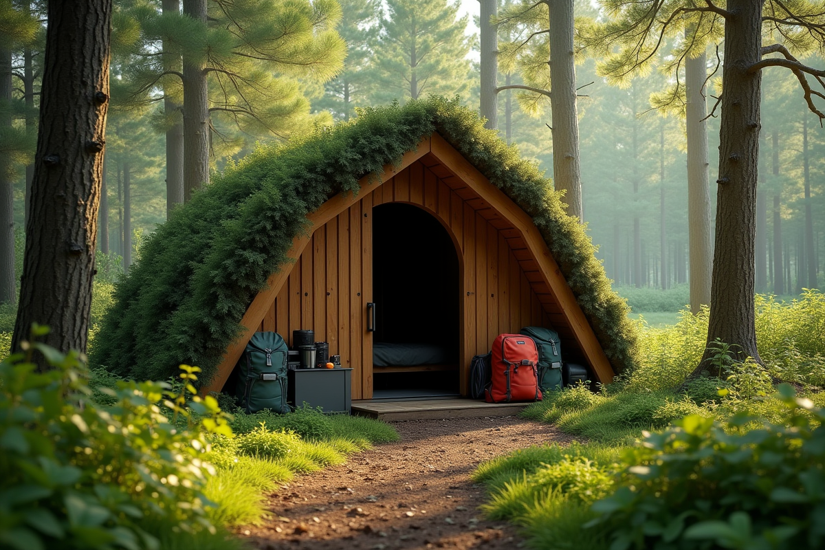 Construire l’abri idéal en forêt : les astuces simples à connaître